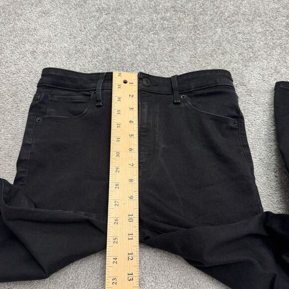 Abercrombie & Fitch Simone High Rise Super Skinny Denim Jeans Womens 28/6s Black - Picture 13 of 16